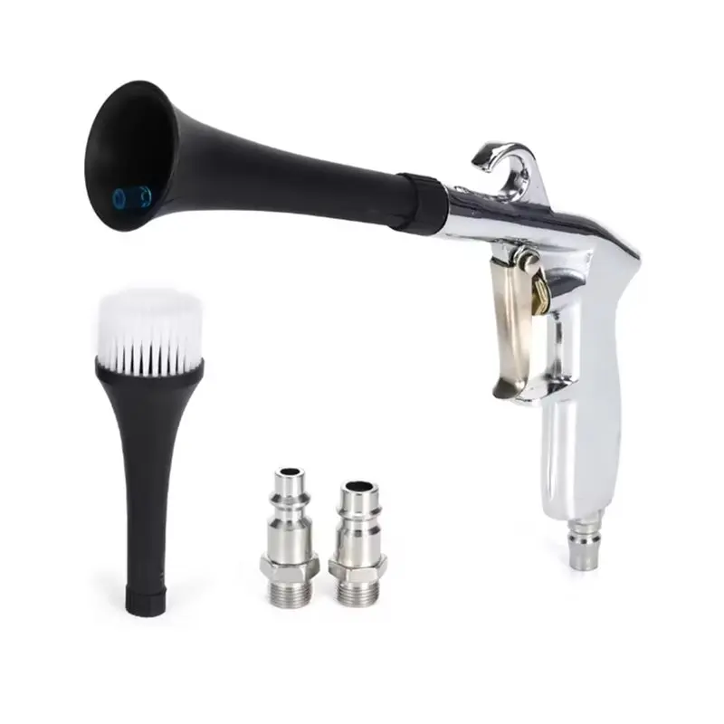 

A04G-Профессиональные инструменты для чистки салона, детализация автомобиля, пистолет для сухой мойки автомобиля, продувочный пистолет высокого давления с 2 насадками