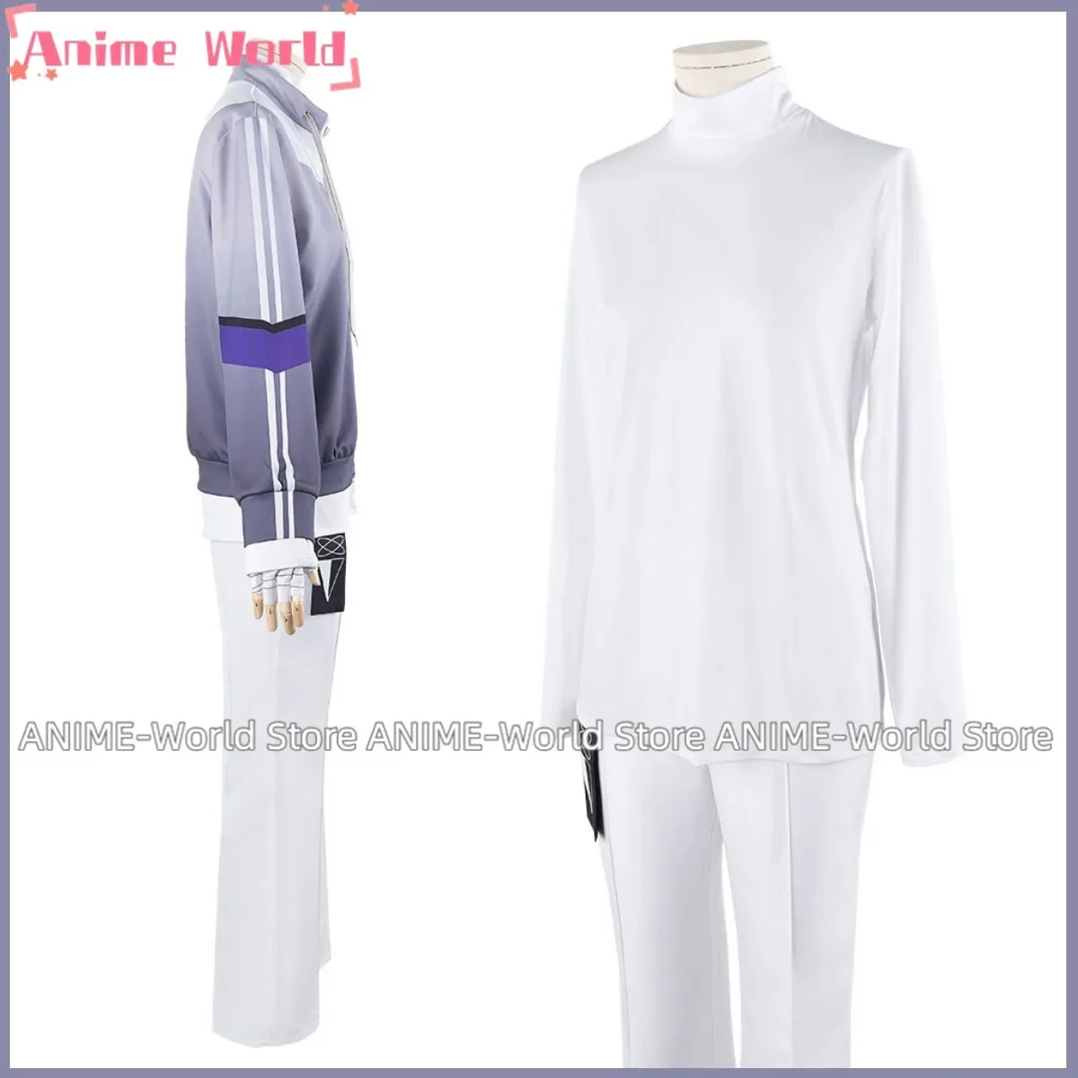 Anime Virtual Youtuber Vtuber Kenmochi Toya Cosplay Costume Nijisanji Wig Sports Uniform Hoodies Coat Man Woman Carnival Suit