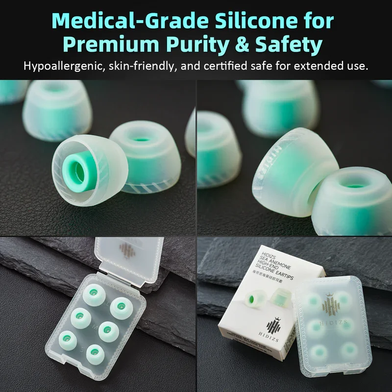 HIDIZS ET01 Sea Anemone High-end Silicone Eartips
