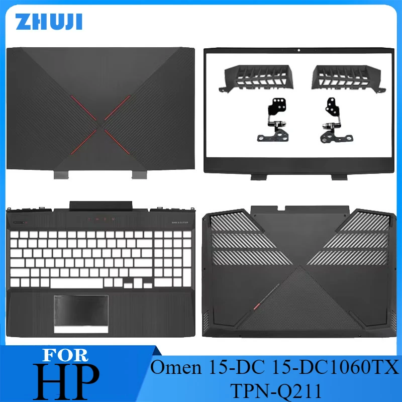 

New For HP Omen 15-DC 15-DC1060TX TPN-Q211 Laptop LCD Back Cover Front Bezel Palmrest Keyboard Top Lower Bottom Case Air Outlet