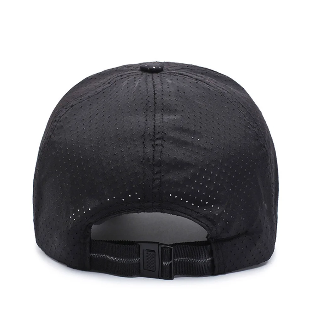 

Sun Protection Baseball Hat Satin Adjustable Cap For Outdoor Travel Fishing Vacation Unisex Summer Wear