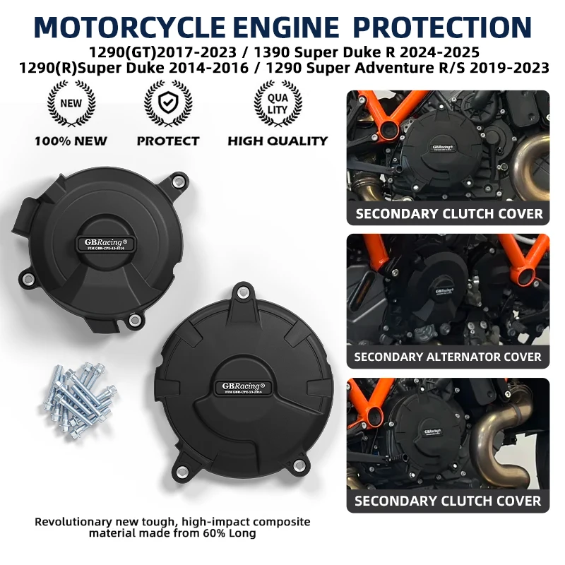 

Аксессуары для мотоциклов GBRacing V2 для 1290(GT), 1290 Super Adventure R/S, 1090 Adventure R, защита двигателя для мотоцикла.