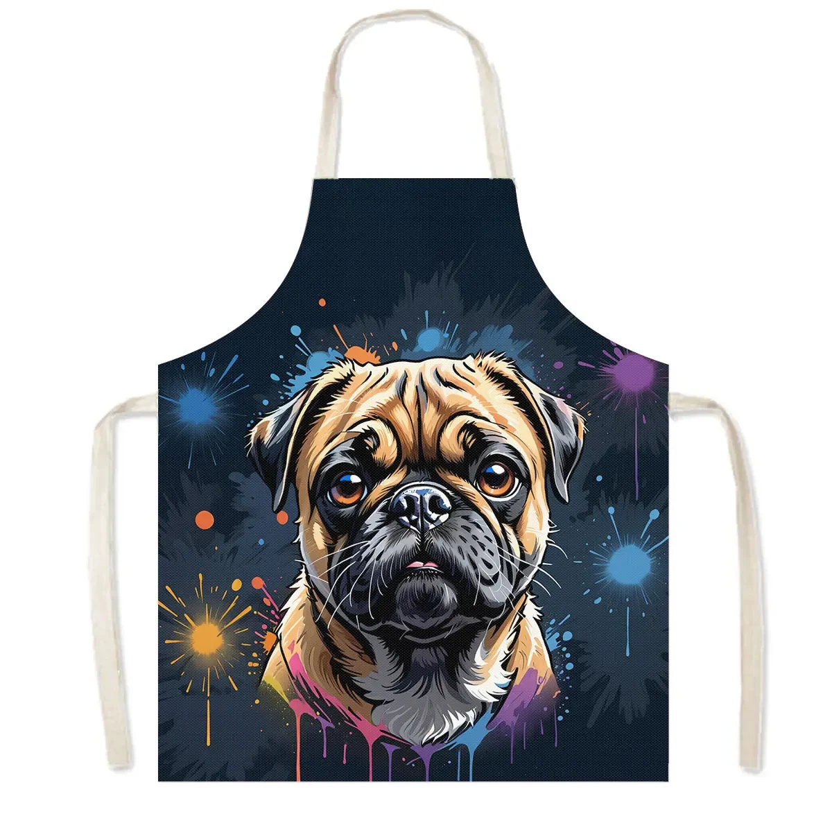 مريلة مطبخ كورجي / بيشون فريز / سامواي كلب تشيهواهوا الراعي الألماني للنساء ملابس تنظيف المنزل الشيف الطبخ بينافور #3