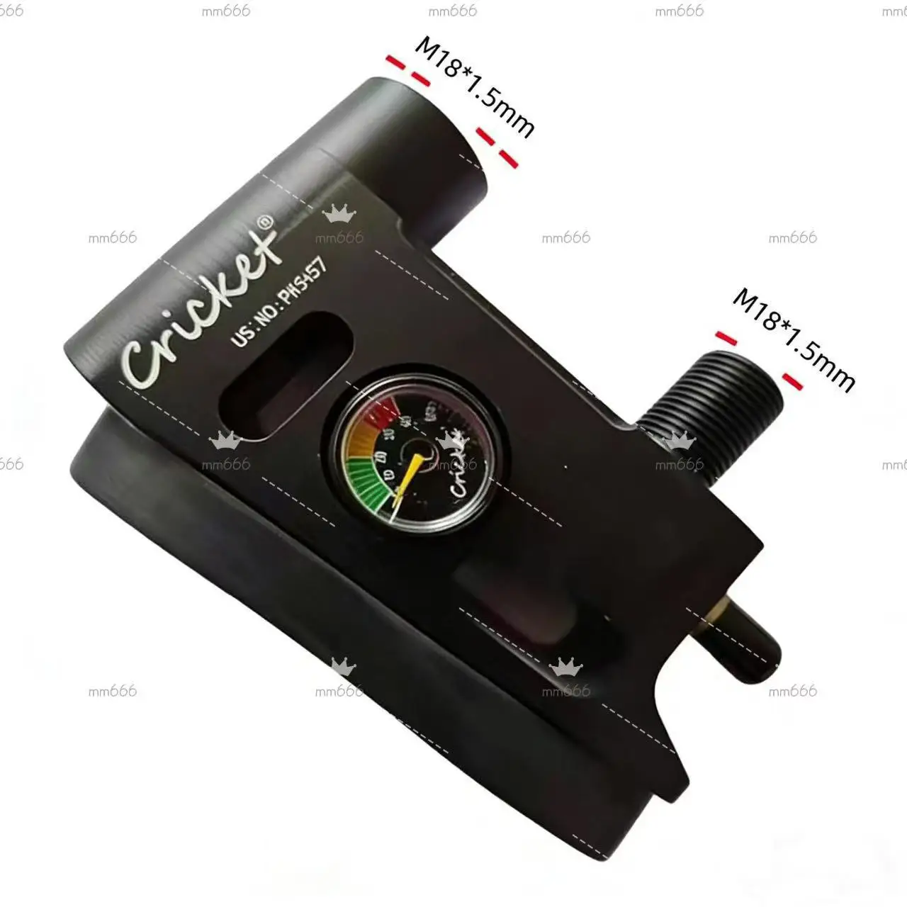 Air Force Valve U-Type Adapter, the threaded connection between the valve and the gas cylinder is M18*1.5mm