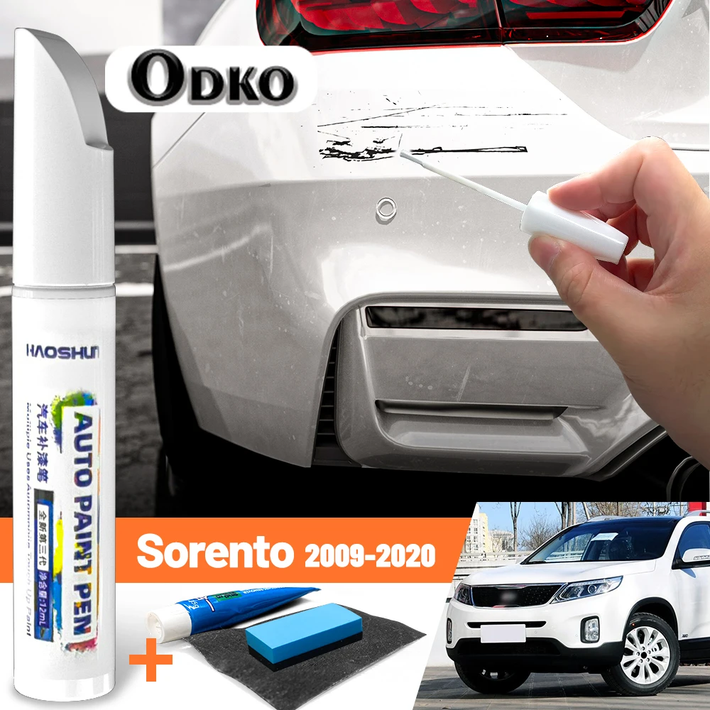 

Карандаш для ремонта царапин на автомобиле, воск для ухода за краской, средство для удаления царапин для Kia Sorento 2009-2020 2014 2015 2016 2017 2018 2019