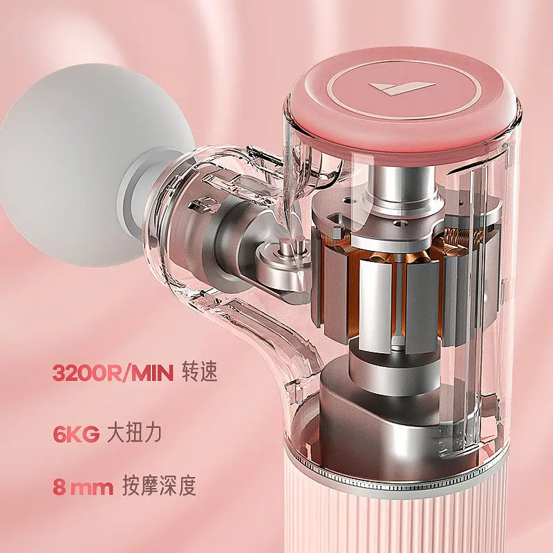 MERACH Mini Fascia Gun Small Cute Neck Gun Fitness Massage Hit Muscle Relaxation Massager MINI