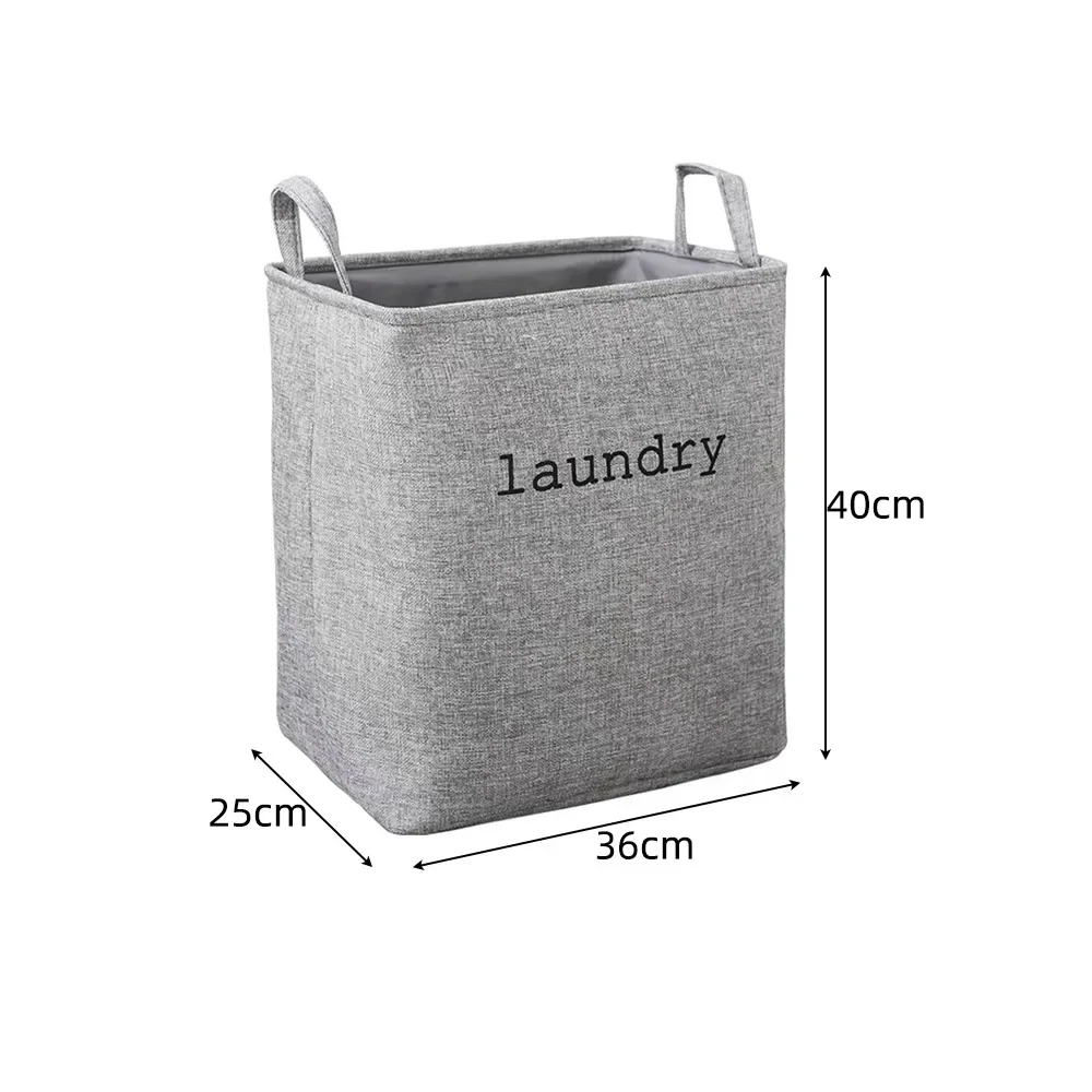 Storage Crate EVA foldable Jute Storage Basket Portable Jute Bag For Home Stationery Sundries Toys Organizer Laundry Basket