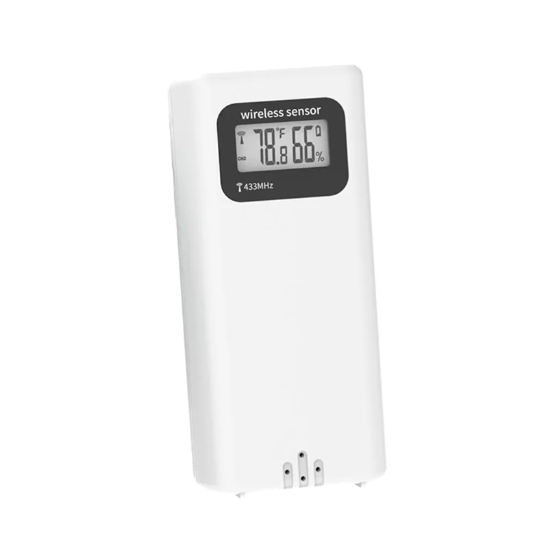 

B97A-Wireless Weather Station Barometer Color LCD Screen Temperature Humidity Meter 433 Weather Station Forecast Sensor