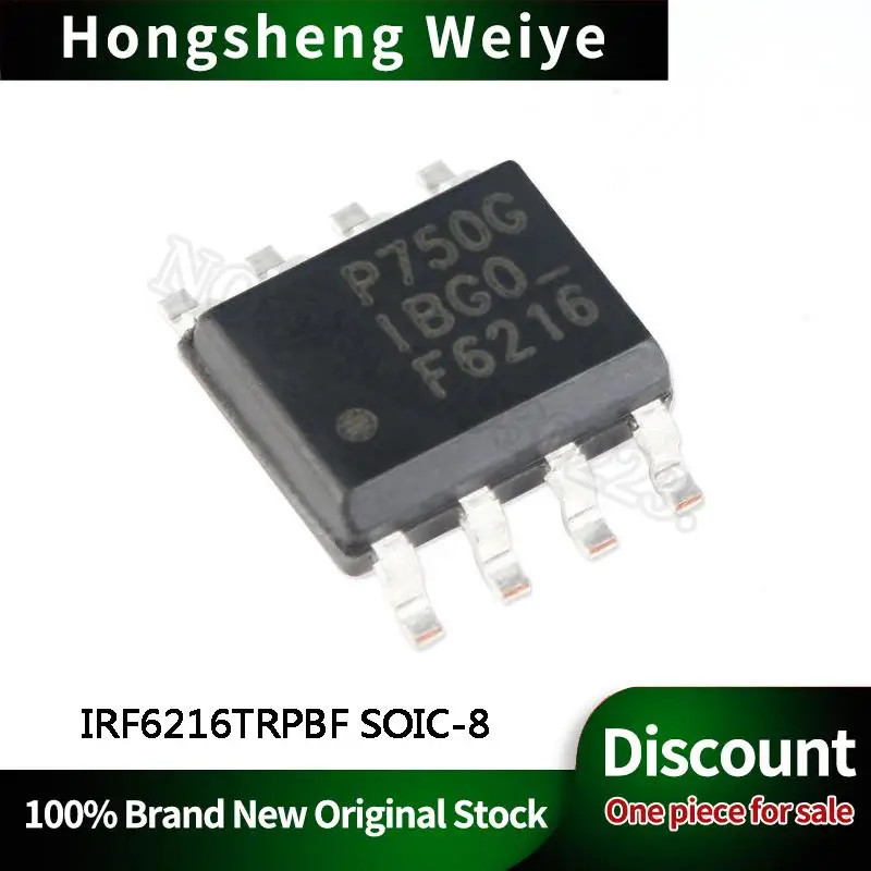 

10-100Pcs New IRF6216TRPBF IRF6216 SOIC-8 P Channel 150V 2.2A IC Chip In Stock DISCOUNT Sell