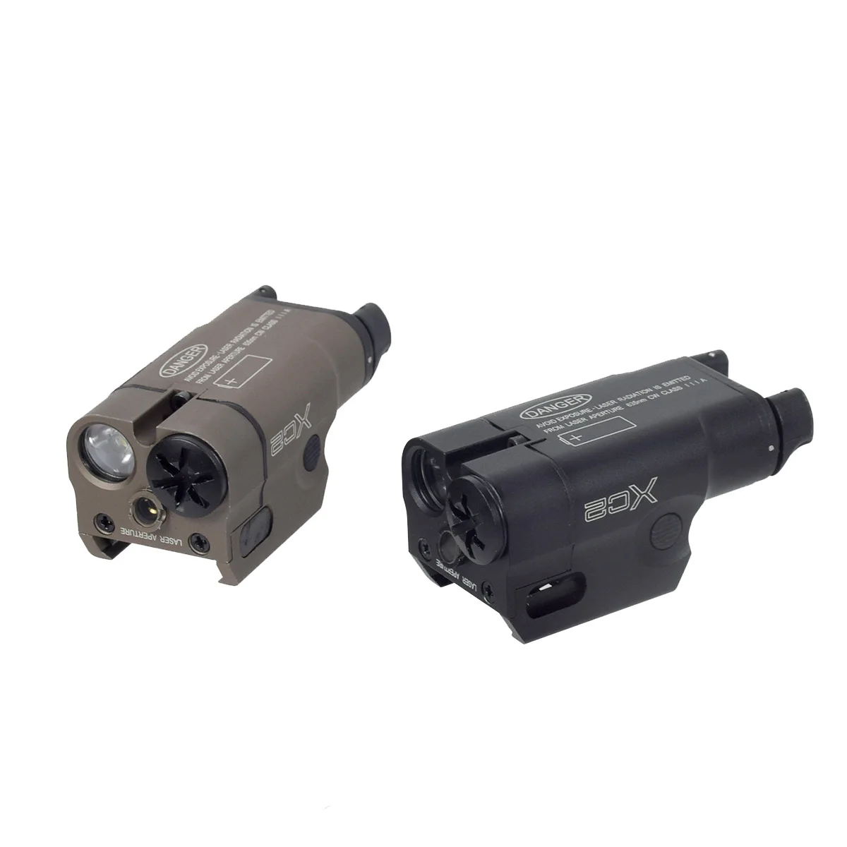 Imagem -02 - Lanterna Surefire-led para Pistola Airsoft Arma Tática Escoteiro Xc1 Xc2 Glock 17 18c 19 Fit Trilho 20 mm Luz de Caça