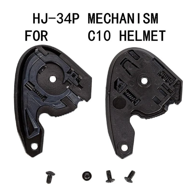 0xxd หมวกกันน็อกด้านล่างรองรับความเสถียรการตรึงความเสถียรสำหรับ HJC C10 สเก็ตบอร์ด 2PCS
