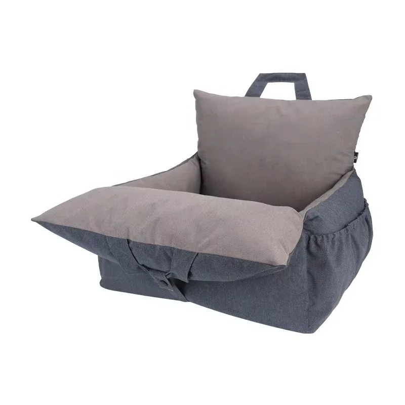 

2022 New to Hot Selling Waterproof Dog Car Seat Booster Anti-Collision Portable Travel Bed