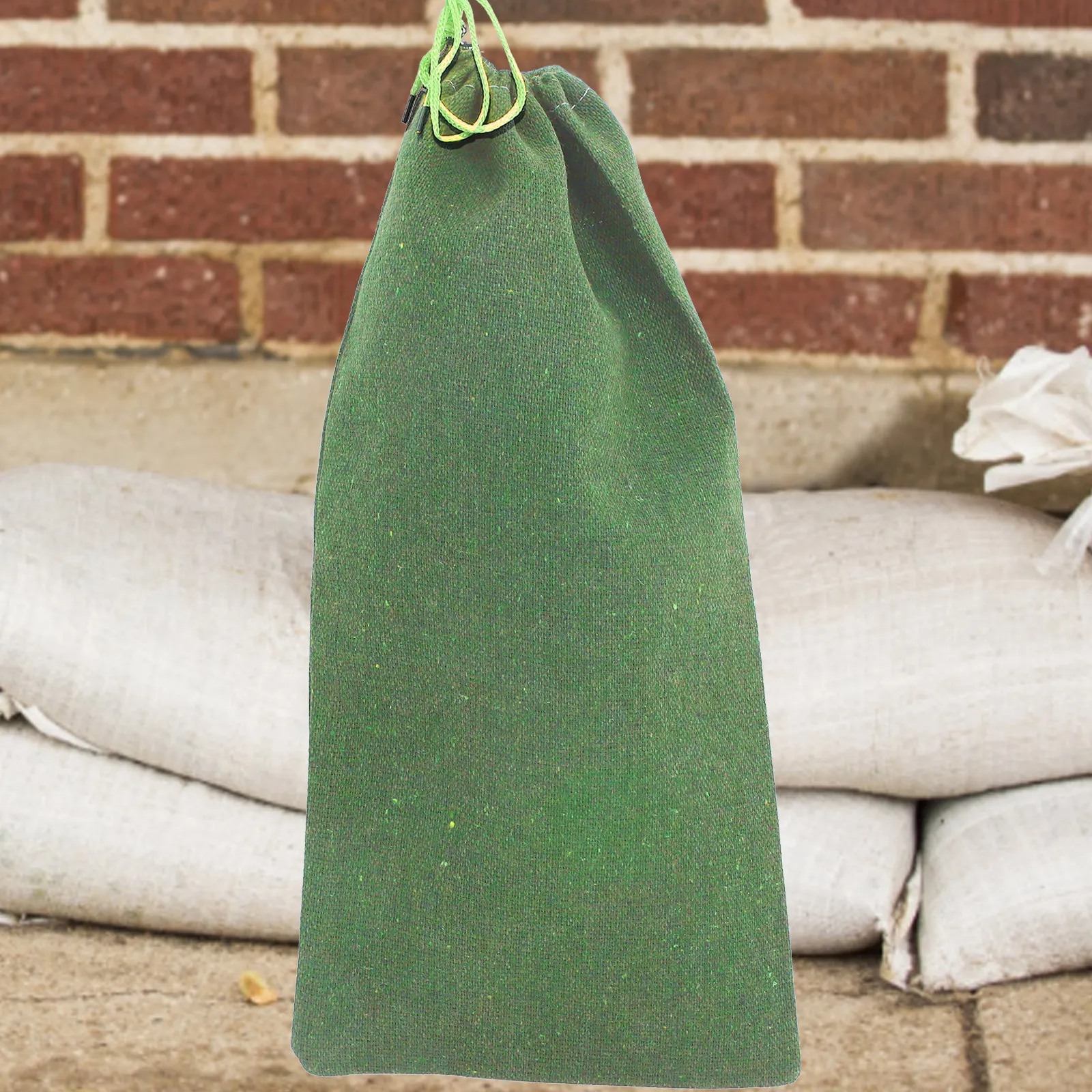 Extended Length Reusable Sandbag for Flood Control Absorbent Canvas Material Flood Barrier for Doors Windows Rain Heavy Storm