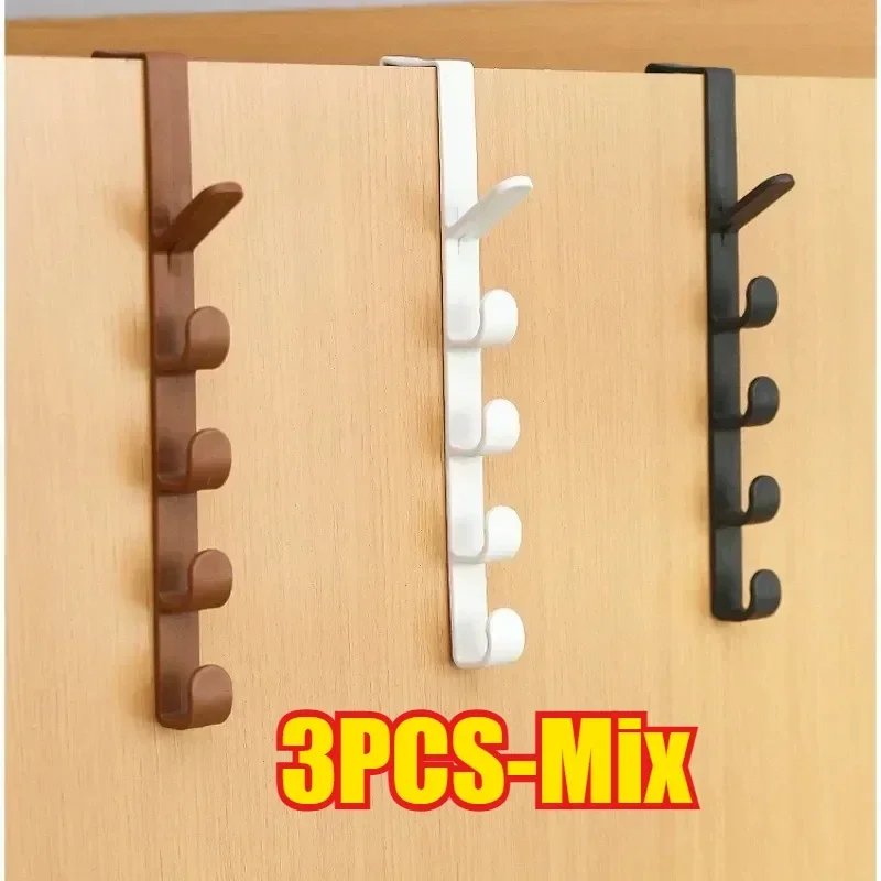 Over The Door Plastic Clothes Hanging Rack