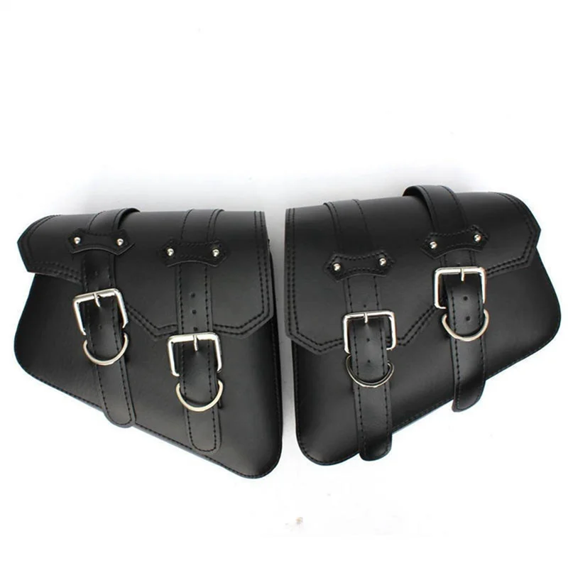 For Motorbike Conversions Motorcycle Side Cases Side Bags Toolkit Triple-Cornered Side Bag Waterproof-ABQA