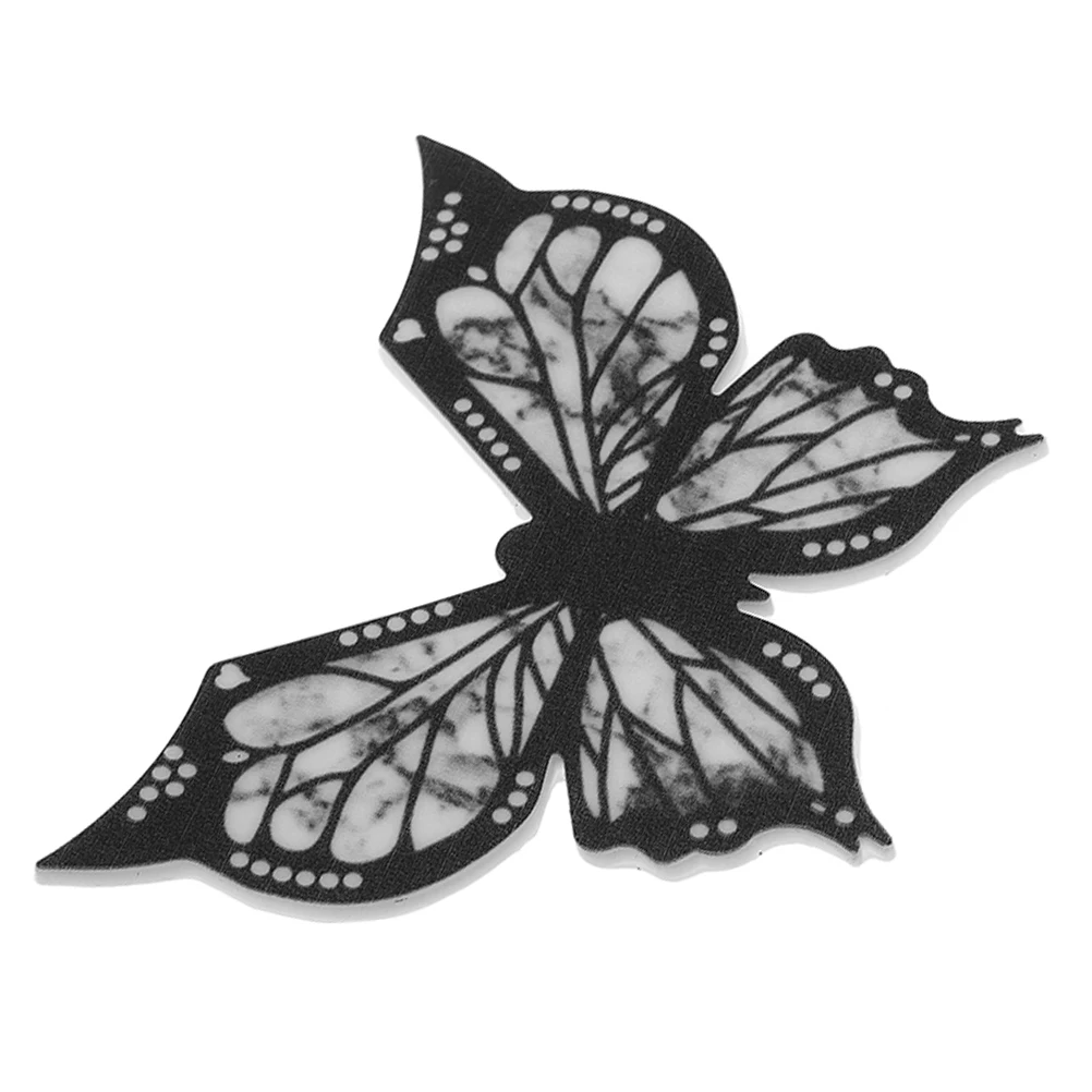 Butterfly Eyeliner Pen Template Silicone Flexible Makeup Tool Eye Line Stencil Ladies Eyeliner Stencil Precise Makeup Guide