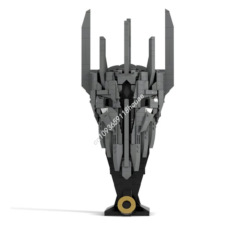 917PCS MOC L0rd of The Ring Stacking LOTR Sauron Helmet Classic Block Play Models Building Set Adults Toys Hobby Collectible