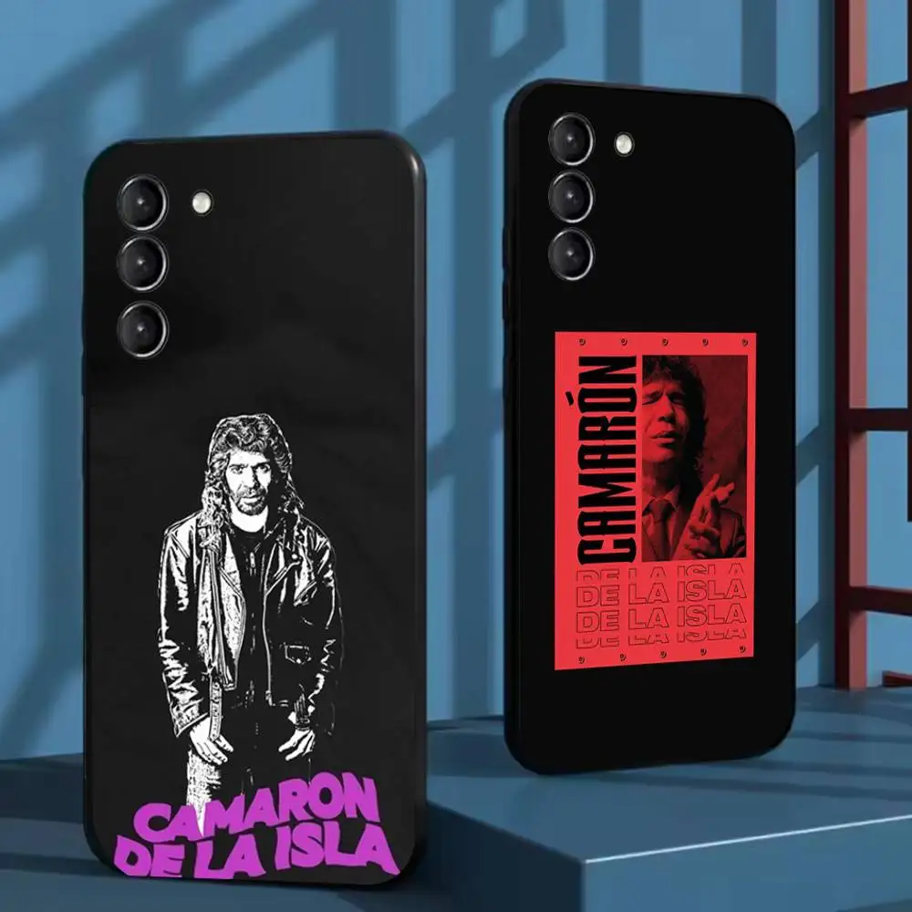 

Camaron d-De-La-Isla Phone Case For Samsung Galaxy A73,72,51,53,52,71,22,5G,Note,J7,8,9 Soft Black Cover