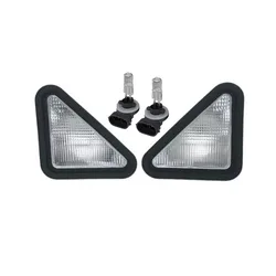 1pair 6718042 6718043 Headlight Assy Left Right Lamp 12V 50W Fits Models 751 763 873 A300 S185 S300 T250 T300 T320 More