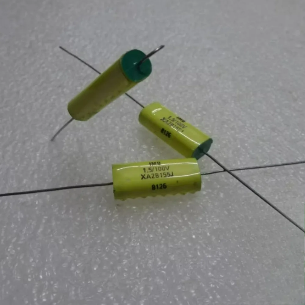 1PCS XA2B155J 1.5uF 100V 1u5 155 J Audio Coupling Audiophile Grade Non-polar Axial Capacitor