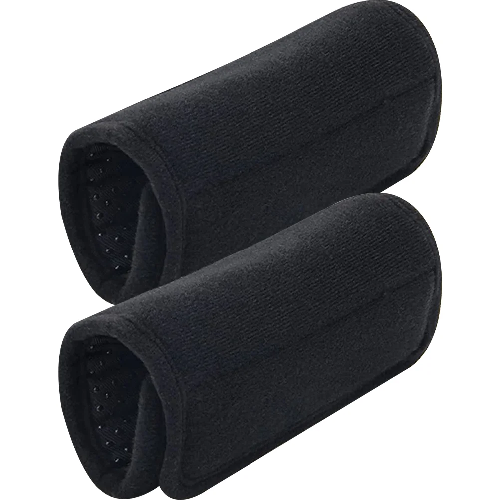 Wheelchairs Armrest Pad Daily Use Grip Cover Polyester Walker Wear Resistant Black Breathable Supply Cushion