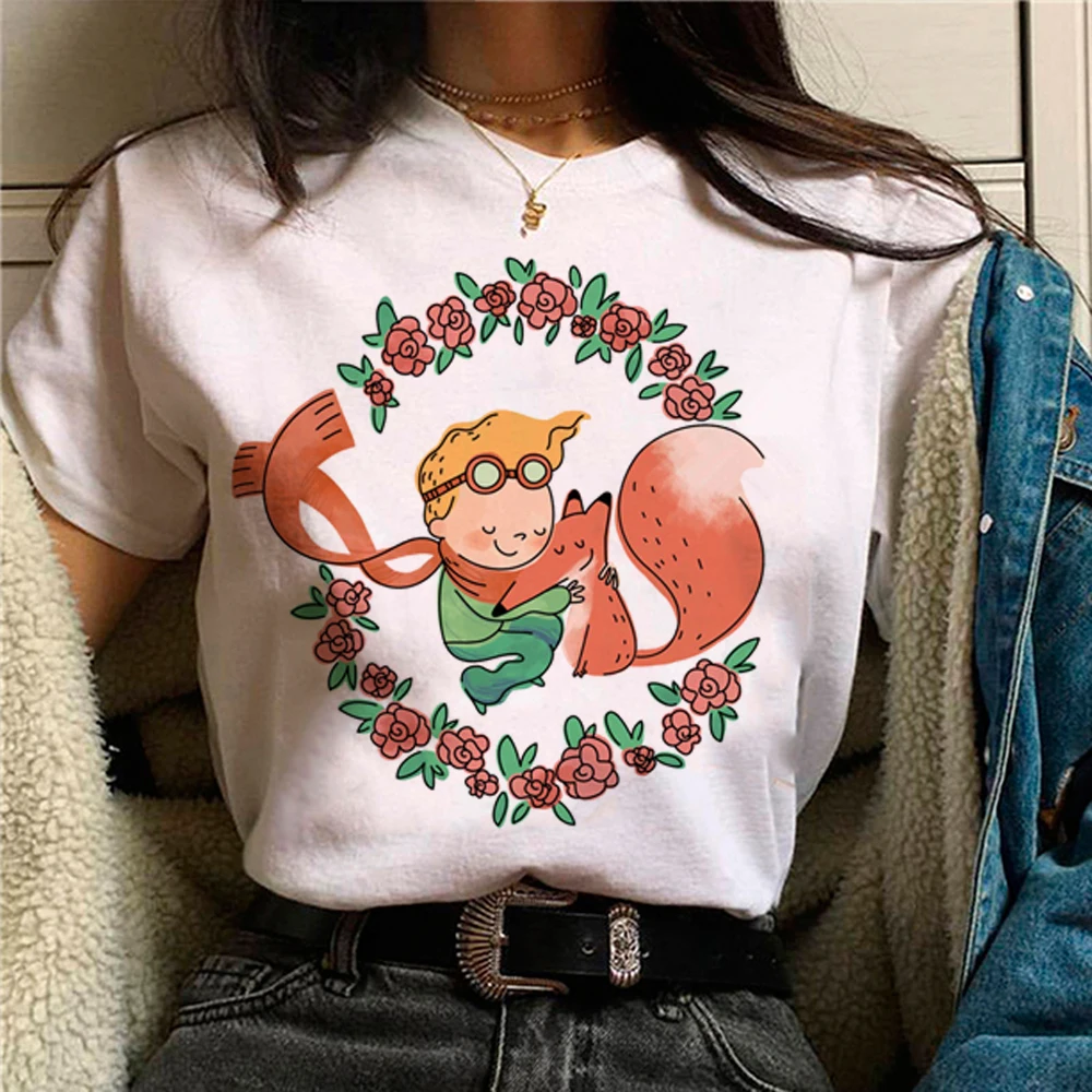 the Little Prince t shirt women graphic streetwear top female comic graphic clothes