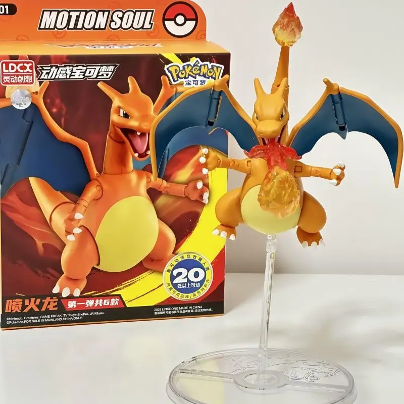 LDCX بيكاتشو Infernape Mewtwo Charizard Greninja Lucario المنقولة ألعاب شخصيات الحركة تحصيل نماذج الفن اليدوية #2