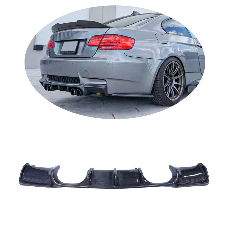 

2006-2013 V Style Carbon Fiber Rear Diffuser for 3 Series E92 E93 M3 Kit Rear Bumper Diffuser