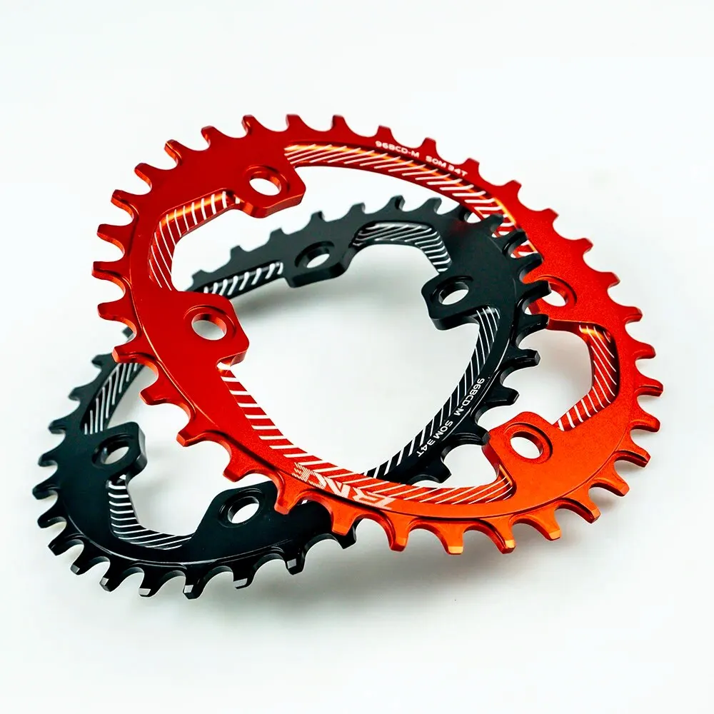 ZRACE BCD96-M MTB Round Chainrings Chainwheel Asymmetrical Narrow Wide Teeth 32T/34T/36T/38T for M8000 M7000 M6000