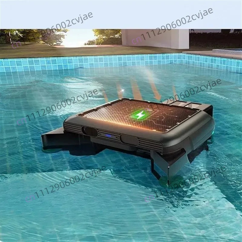 Solar long battery life fully automatic filtering water surface cleaning robot