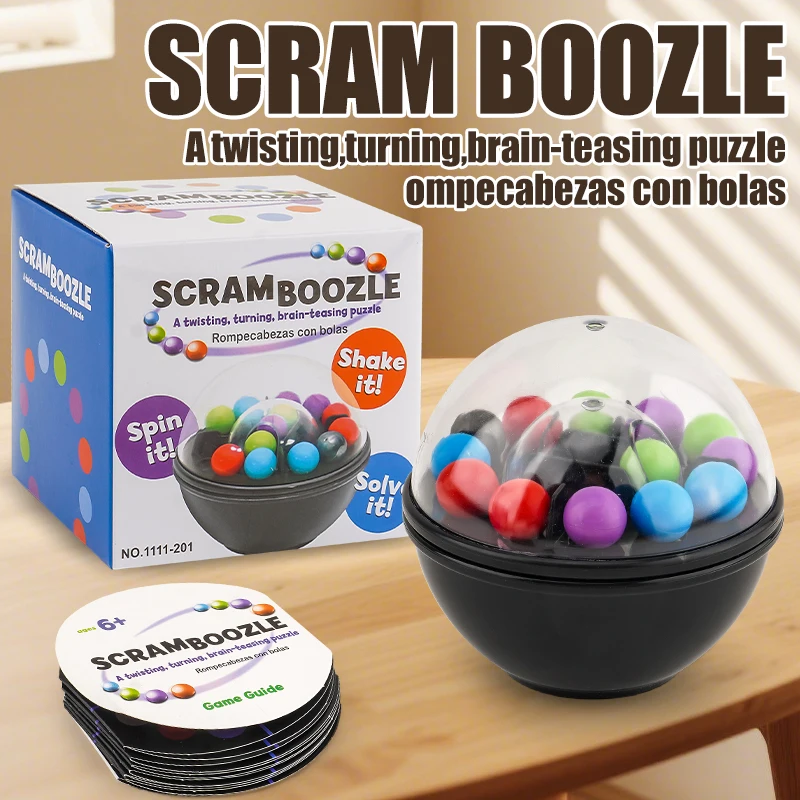 

Развивающая игрушка SCRAM BOOZLE для детей — вызов памяти, когнитивного развития и обучение сенсорной интеграции
