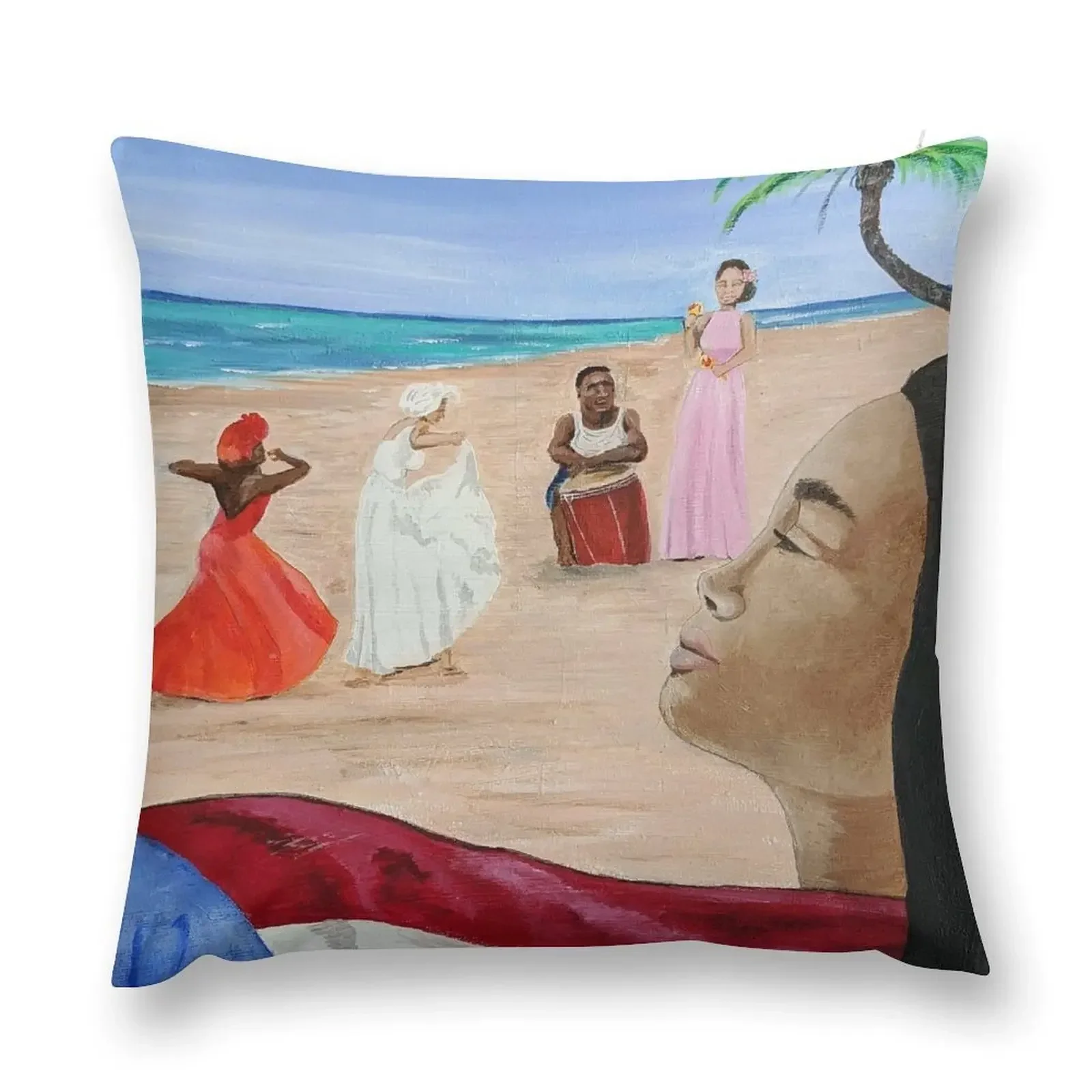 

Bomba y Plena Throw Pillow autumn pillowcase Sofa Cushions Covers Custom Cushion Photo Sofa Covers pillow