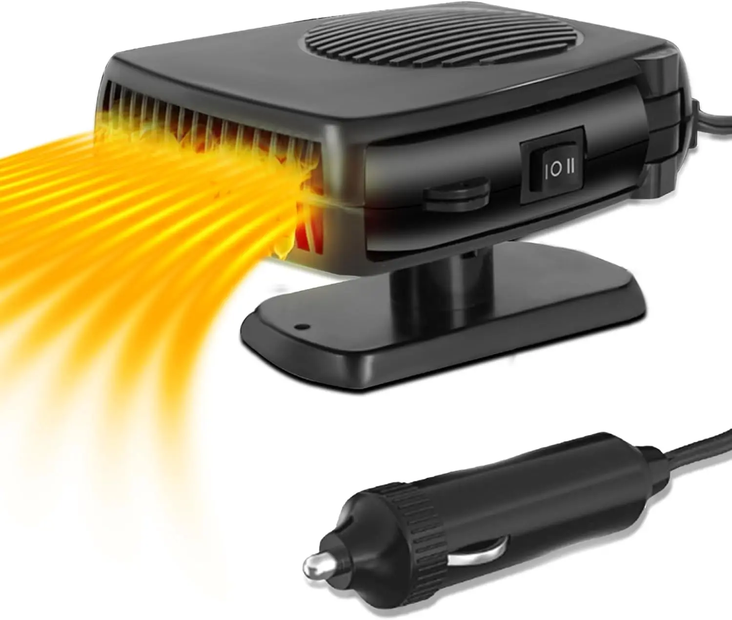 

12V 200W Portable Car Heater - Fast Heating Defroster with Ergonomic Design