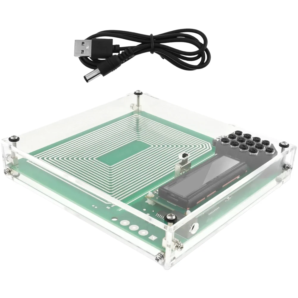 Compact USB Powered Signal Generator with FM 0.01 Hz to 30 kHz Adjustable Frequency Sine Square Inverted Square Wave Output