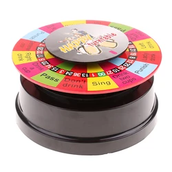 MagiDeal Electric Turntable Roulette Drinking Game   Wheel for Bar Pub Club KTV Friend Family Party Novelty Toy