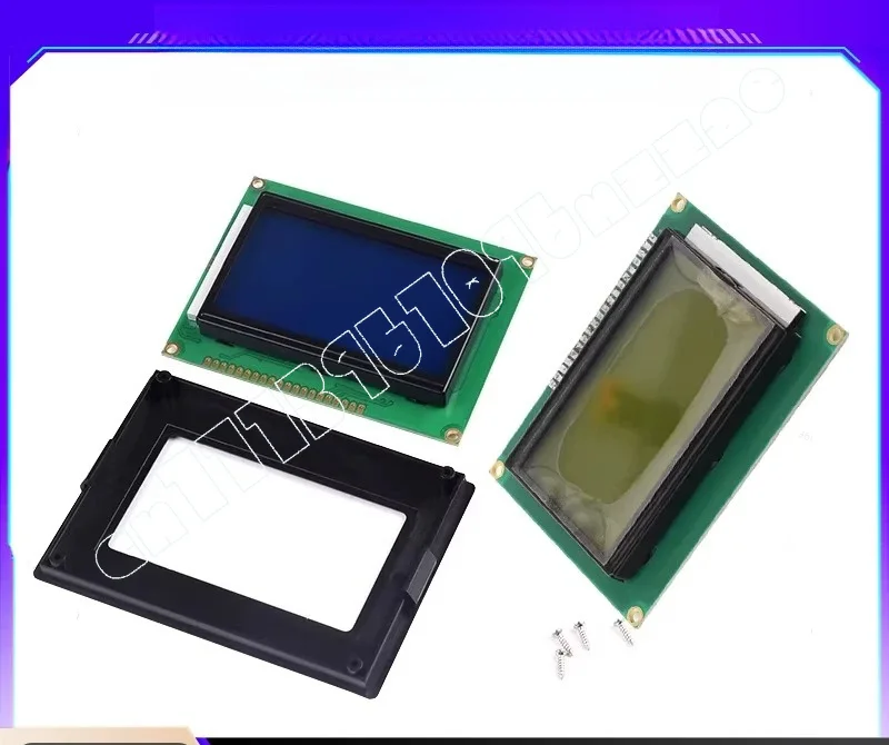 LCD12864 LCD Screen, Blue/yellow Screen, with Chinese Font Library/no Font Library, with Backlight 5V 3.3V