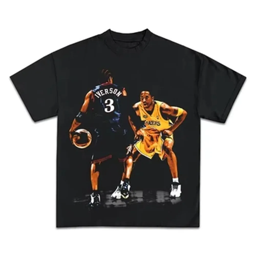 2026 New Kobe Bryant Printed Cotton Y2K T-shirt Summer Men and Women Fashion Casual and Comfortable Short Sleeved Shirt Unisex