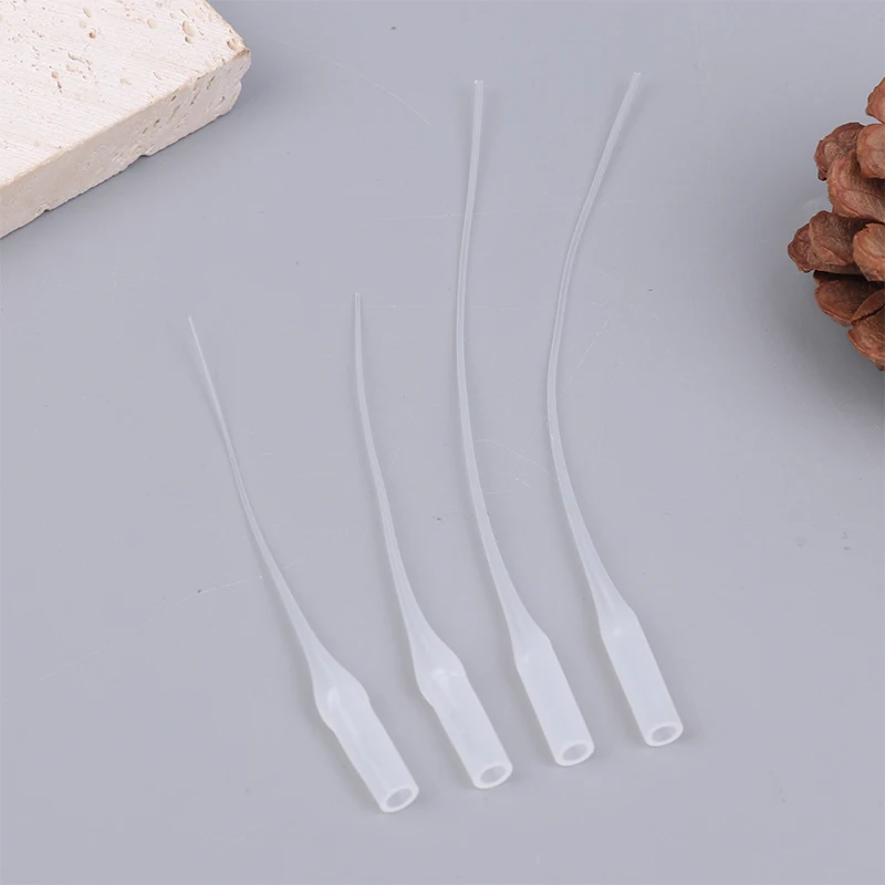 New 100Pcs 8/12CM Precision Glue Applicators For Crafts & Laboratory Dispensing Universal Dropper 502 Glue Extended Dotting Tube