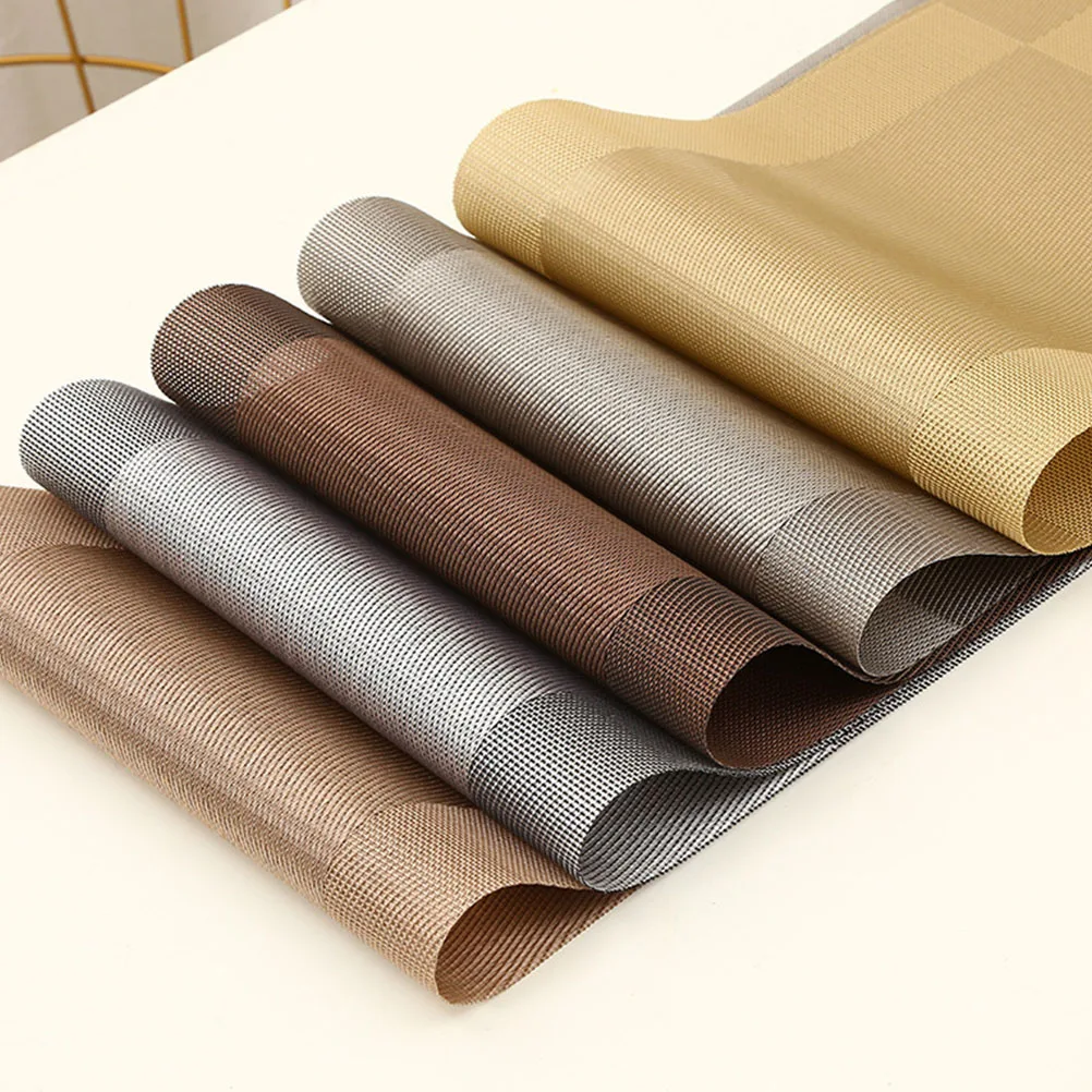 

30X135Cm European Style Non-Slip Pvc Placemat Set Household Table Mat Insulation Waterproof Washable Dining Protector