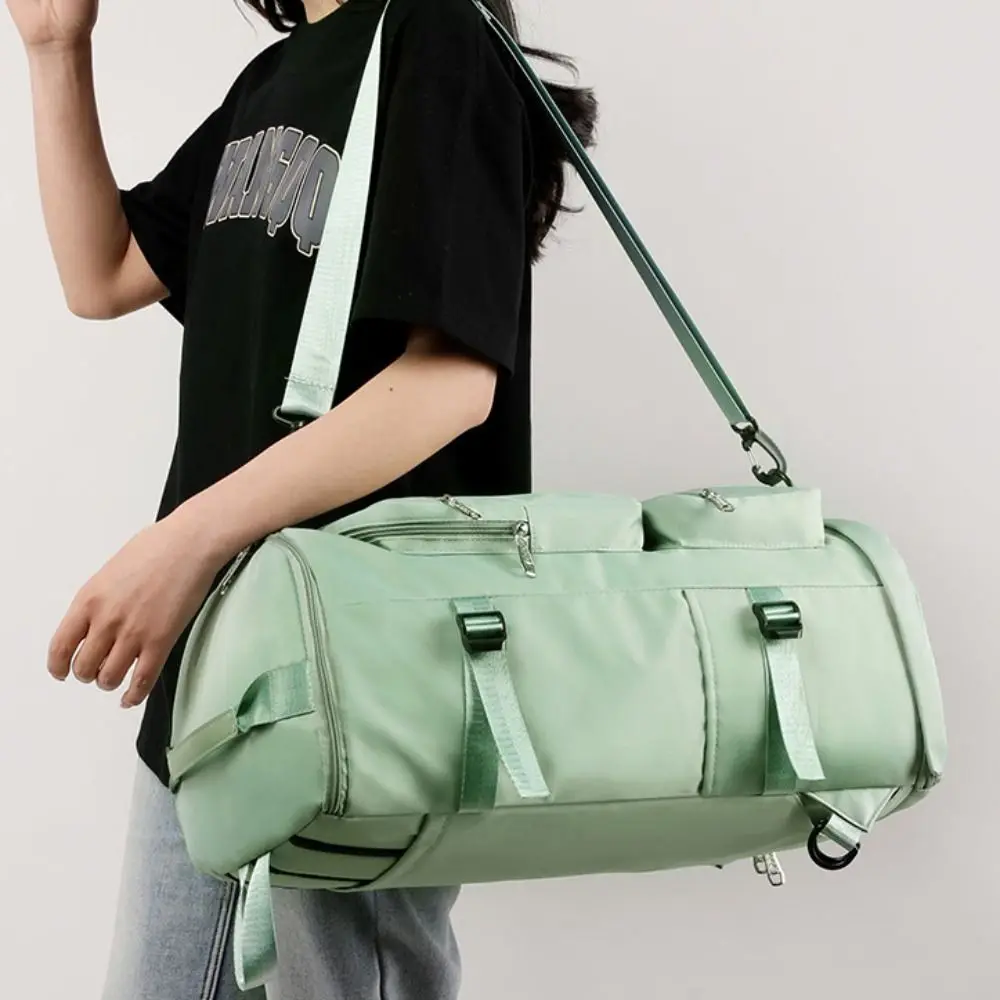 

Training Bag Large Capacity Travel Backpack Zipper Waterproof Zipper Duffel Bag Casual Versatile Sports Fitness Bag Weekender