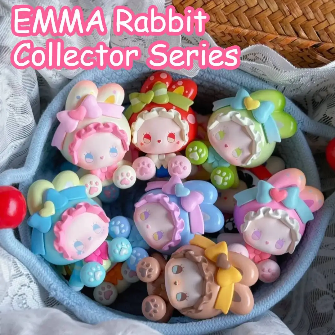 

EMMA Rabbit Collector Series слепая коробка настольный дисплей фигурка милая статуя животного модная игрушка-сюрприз Kawaii Коллекционный подарок