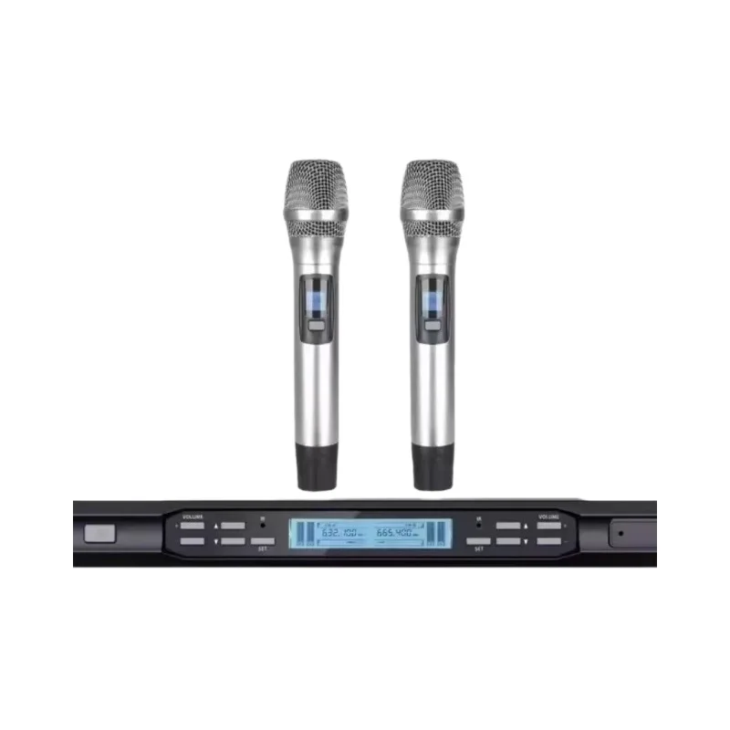 

Professional high-quality wireless microphone new ultra-high frequency stage performance