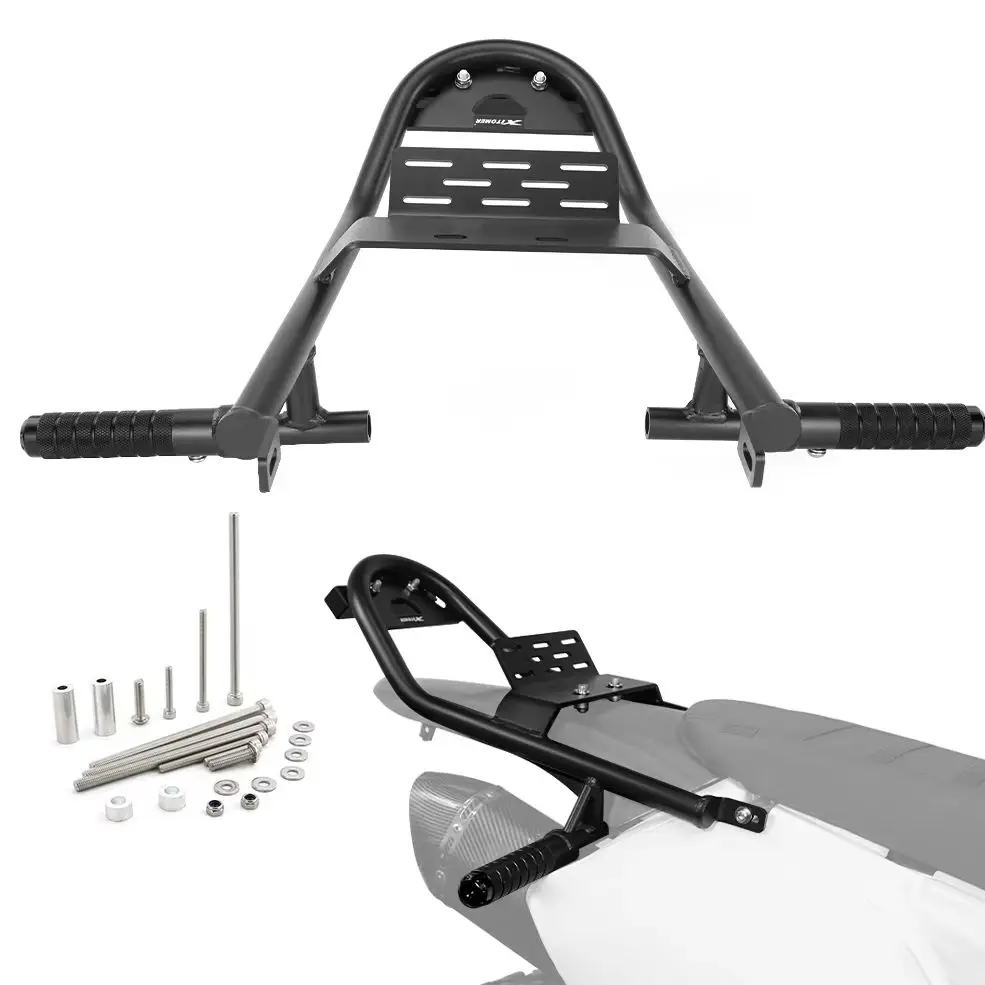 

For Suzuki DRZ400 2000-2024 Steel Subcage and Scrape Bars Rear Footrests Subcage and 12 o'clock Motorcycle Sub Cage with Stunt