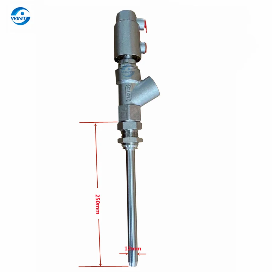 Anti-Drop Liquid Filling Heads SS316 Accessories Of Pneumatic Filler  Nozzles Valves For Juice Beverage Drinks