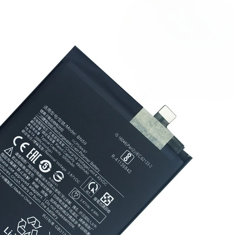 BN59 for Xiaomi Redmi NOTE 10 4G/10 PRO/10S Phone Battery High Quality High Capacity Replacement Bateria Grade A Cell with Tools