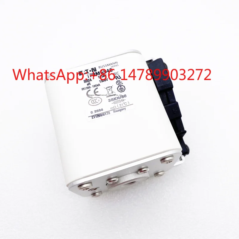 Energy storage 1250V high breaking fast fuse 1250A industrial semiconductor equipment protection
