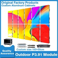 LED Display Outdoor P3.91 SMD Module Watertigh Stage Rental Screen LED Digital Signage RGB Full Color Pixel HD TV LED Video Wall