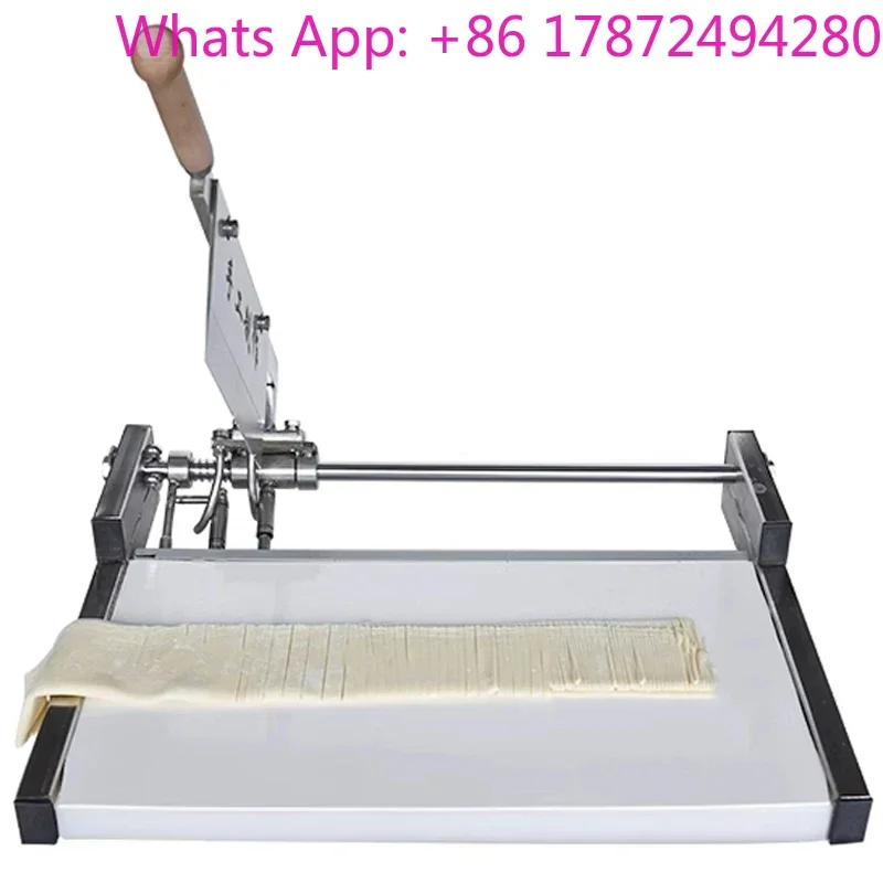 Noodle cutting knife semi-automatic knife cutting knife hand-rolled noodles ramen rice cake machine pressing noodle machine