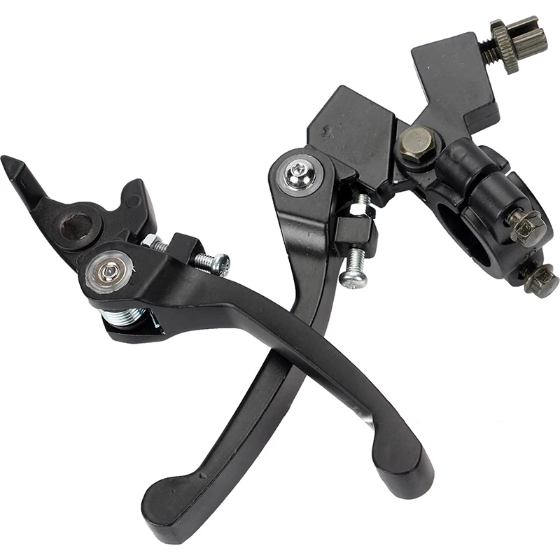 

KLX CRF XR50-250 Folding Handlebar Brakes Black Folding Aluminum Clutch Brake Lever Bike Motorcycle Clutch Brake Lever Perch