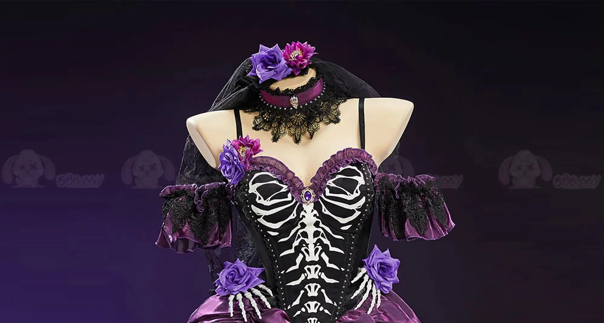 Disfraz Original de la Novia Cadáver, Vestido Gótico Retro de Estilo Industrial, Vestido Lolita de Subcultura Oscura para Mujer HCOS